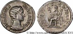 JULIA MAMEE(+235)Julia MamaeaFille de Julia Mوsa, mère d'Alexandre Sévère - Augusta(221-235) Denier N° v16_0597    Date : 230 Nom de l'atelier : Rome Métal : argent Diamètre : 19,5mm Axe des coins : 6