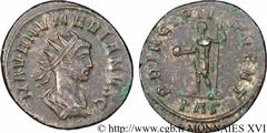 NUMERIEN(12/282-11/284)Marcus Aurelius NumerianusCésar(12/282-03/283) Aurelianus N° v16_0671    Date : 283 Nom de l'atelier : Rome Métal : billon Diamètre : 21,5mm Axe des coins : 6h. Poids : 3,73g. D
