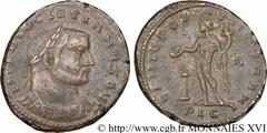 DIOCLETIEN(20/11/284-1/05/305)Caius Aurelius Valerius DiocletianusAuguste (20/11/284-1/05/305) Follis ou nummus N° v16_0674    Date : 300-304 Nom de l'atelier : Lyonnaise, Lugdunum (Lyon) Métal : cuiv