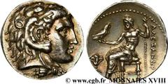 ROYAUME DE MACEDOINE - ALEXANDRE III LE GRAND(336-323 avant J.-C.)Monnayage au nom et au type d'Alexandre III le Grand Tétradrachme N° v18_0067    Date : c. 332-323 AC. Nom de l'atelier : Egypte, Memp