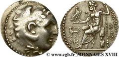 IONIE - MILET(IIIe - IIe siècles avant J.-C.)Monnayage civique au nom et au type d'Alexandre III Tétradrachme N° v18_0106    Date : c. 190-165 AC. Nom de l'atelier : Ionie, Milet Métal : argent Diamèt