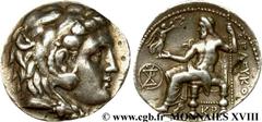 ROYAUME SELEUCIDE - SELEUCUS Ier NICATOR (323-280 avant J.-C.)Monnayage au nom et au type de Séleucus - Roi(305-280 avant J.-C.) Tétradrachme N° v18_0125    Date : 300-290 AC. Nom de l'atelier : Syrie
