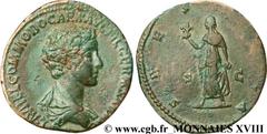 COMMODE(166-31/12/192)Lucius Aurelius CommodusCésar(166-176) Sesterce, (MB, ئ 31) N° v18_0422    Date : 175 Nom de l'atelier : Rome Métal : bronze Diamètre : 30,5mm Axe des coins : 6h. Poids : 21,67g.
