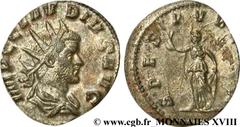 CLAUDE II LE GOTHIQUE(09/268-06-08/270)Marcus Aurelius Claudius Antoninien N° v18_0591    Date : septembre 268 - début 269 Nom de l'atelier : Rome Métal : billon Diamètre : 22mm Axe des coins : 6h. Po