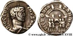 DIOCLETIEN(20/11/284-1/05/305)Caius Aurelius Valerius DiocletianusAuguste (20/11/284-1/05/305) Argenteus N° v18_0642    Date : 300-301 Nom de l'atelier : Belgique, Trèves Métal : argent Diamètre : 17,