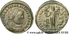 LICINIUS Ier(11/08/308-09/324)Valerius Licinianus Licinius Follis N° v18_0676    Date : 321-324 Nom de l'atelier : Europe, Héraclée Métal : cuivre Diamètre : 19,5mm Axe des coins : 12h. Poids : 3,25g.