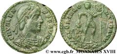 VALENS(28/03/364-9/08/378)Flavius Valens Nummus, (ئ 3) N° v18_0746    Date : 364-367 Nom de l'atelier : Savie, Siscia Métal : cuivre Diamètre : 18,5mm Axe des coins : 12h. Poids : 3,10g. Etat de conse