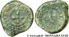 LEXOVIENS (Région de Lisieux)(IIe - Ier siècles avant J.-C.) Semis à l’aigle PVBLICOS.LIXOVIO.SIMISSOS. / CISIAMBOS.CATTOS.VERCOBRETO. N° v18_0870    Date : c. 50-40 AC. Métal : bronze Diamètre : 20mm
