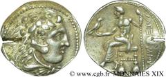 ROYAUME DE MACEDOINE - PHILIPPE III ARRHIDEE(323-316 avant J.-C.)Monnayage au nom et au type d'Alexandre III le Grand Tétradrachme N° v19_0056    Date : c. 323-300 AC. Nom de l'atelier : Atelier incer