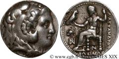 ROYAUME SELEUCIDE - SELEUCUS Ier NICATOR (323-280 avant J.-C.)Monnayage au nom et au type d'Alexandre - Satrape(323-305) Tétradrachme N° v19_0115    Date : 305-295 AC. Nom de l'atelier : Séleucie du T