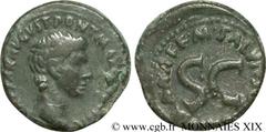 AUGUSTE(16/01/27 avant J.-C. - 19/08/14 après J.-C.)Caius Julius Cوsar Augustus As, (MB, ئ 28) N° v19_0173    Date : 7 AC. Nom de l'atelier : Rome Métal : cuivre Diamètre : 26,5mm Axe des coins : 12h.