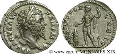 SEPTIME SEVERE(13/04/193-4/02/211)Lucius Septimius Severus Denier N° v19_0229    Date : 201 Nom de l'atelier : Rome Métal : argent Diamètre : 18,5mm Axe des coins : 6h. Poids : 3,14g. Degré de rareté 