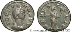 SEVERINE(+ après 275)Ulpia SeverinaFemme d'Aurélien - Augusta(274-275) Demi-aurelianus N° v19_0323    Date : début - septembre 275 Nom de l'atelier : Rome Métal : billon Diamètre : 18mm Axe des coins 