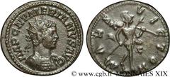 NUMERIEN(12/282-11/284)Marcus Aurelius NumerianusAuguste(03/283-11/284) Aurelianus N° v19_0340    Date : 08/283-01/284 Nom de l'atelier : Gaule, Lugdunum, (Lyon) Métal : billon Diamètre : 21,5mm Axe d