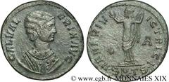 GALERIA VALERIA(+315) Galeria ValeriaFille de Dioclétien, femme de Galère - Augusta(308-311) Follis ou nummus N° v19_0362    Date : 308-310 Nom de l'atelier : Macédoine, Thessalonique Métal : cuivre D