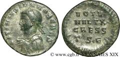 LICINIUS II(1/04/317-09/324)Flavius Valerius Constantinus Licinianus LiciniusCésar(317-324) Follis ou nummus N° v19_0370    Date : 319 Nom de l'atelier : Macédoine, Thessalonique Métal : cuivre Diamèt