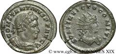CONSTANTIN Ier LE GRAND(25/07/306-22/05/337)Flavius Valerius ConstantinusAuguste (25/12/307-22/05/337) Follis ou nummus N° v19_0373    Date : 312 Nom de l'atelier : Belgique, Trèves Métal : cuivre Dia