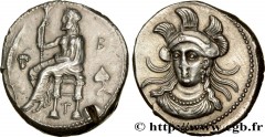 CILICIA - TARSOS - BALAKROS SATRAP Type : Statère  Date : c. 333-328 AC.  Mint name / Town : Tarse, Cilicie  Metal : silver  Diameter : 24  mm Orientation dies : 8  h. Weight : 10,89  g. Rarity : R2  