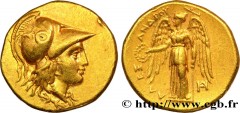 MACEDONIA - MACEDONIAN KINGDOM - ALEXANDER III THE GREAT Type : Statère d'or  Date : c. 325-323 AC.  Mint name / Town : Milet, Ionie  Metal : gold  Diameter : 18  mm Orientation dies : 12  h. Weight :