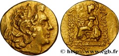 THRACE - KALLATIS Type : Statère d’or  Date : c. 100-90 AC.  Mint name / Town : Callatis, Thrace  Metal : gold  Millesimal fineness : 1000  ‰ Diameter : 18  mm Orientation dies : 12  h. Weight : 8,33 