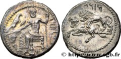 CILICIA - TARSOS - MAZAIOS SATRAP Type : Statère  Date : c. 340 AC.  Mint name / Town : Tarse  Metal : silver  Diameter : 24,5  mm Orientation dies : 3  h. Weight : 10,77  g. Obverse legend : (BLTRZ, 