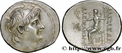 SYRIA - SELEUKID KINGDOM - ALEXANDER II ZEBINA Type : Tétradrachme  Date : an 188  Mint name / Town : Damas, Syrie  Metal : silver  Diameter : 27,5  mm Orientation dies : 12  h. Weight : 16,57  g. Rar