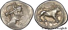 MASSALIA - MARSEILLE (IIIe - Ier siècles avant J.-C.) “Drachme légère” ou tétrobole c. 121-49 AC. N° bga_132427 Date : c. 121-49 AC. Métal : argent Diamètre : 17,00mm Axe des coins : 6h. Poids : 2,69g
