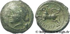 SUESSIONS (région de Soissons) (IIe - Ier siècles avant J.-C.) Bronze CRICIRV c. 50-40 AC. N° bga_160229 Date : c. 50-40 AC. Métal : bronze Diamètre : 16,8mm Axe des coins : 10h. Poids : 2,59g. Degré 