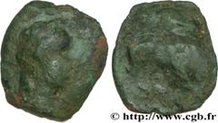 MASSALIA - MARSEILLE (IIIe - Ier siècles avant J.-C.) Petit bronze au taureau (hémiobole ?) c. 150-130 AC. N° bga_187798 Date : c. 150-130 AC. Métal : bronze Diamètre : 14,5mm Axe des coins : 6h. Poid