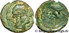 MASSALIA - MARSEILLE (IIIe - Ier siècles avant J.-C.) Petit bronze au taureau passant (hémiobole) c. 121-49 AC. N° bga_209495 Date : c. 121-49 AC. Métal : bronze Diamètre : 15mm Axe des coins : 12h. P