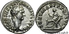 TRAJAN (27/10/97-8/08/117) Marcus Ulpius Traianus Auguste (25/01/98-8/08/117) Denier 99 N° brm_079011 Date : 99 Nom de l'atelier : Rome Métal : argent Diamètre : 18mm Axe des coins : 6h. Poids : 3,51g