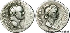VESPASIEN (1/07/69-24/06/79) Titus Flavius Sabinus Vespasianus Denier 69-70 N° brm_079671 Date : 69-70 Nom de l'atelier : Ephèse Métal : argent Diamètre : 17,5mm Axe des coins : 6h. Poids : 2,88g. Deg