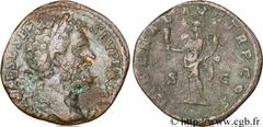 SEPTIME SEVERE (13/04/193-4/02/211) Lucius Septimius Severus Sesterce 193 N° brm_079870 Date : 193 Nom de l'atelier : Rome Métal : cuivre Diamètre : 29,5mm Axe des coins : 6h. Poids : 24,64g. Degré de
