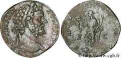 SEPTIME SEVERE (13/04/193-4/02/211) Lucius Septimius Severus Sesterce 195 N° brm_079897 Date : 195 Nom de l'atelier : Rome Métal : cuivre Diamètre : 29,00mm Axe des coins : 5h. Poids : 25,82g. Degré d