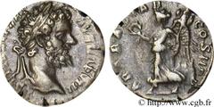 SEPTIME SEVERE (13/04/193-4/02/211) Lucius Septimius Severus Denier 196 N° brm_079907 Date : 196 Nom de l'atelier : Rome Métal : argent Diamètre : 18mm Axe des coins : 12h. Poids : 3,02g. Degré de rar