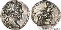 SEPTIME SEVERE (13/04/193-4/02/211) Lucius Septimius Severus Denier 196 N° brm_079912 Date : 196 Nom de l'atelier : Rome Métal : argent Diamètre : 17mm Axe des coins : 7h. Poids : 3,11g. Degré de rare
