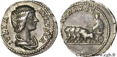 JULIA DOMNA (+217) Julia Domna Augusta (194-217) Denier 205 N° brm_080032 Date : 205 Nom de l'atelier : Rome Métal : argent Diamètre : 18,00mm Axe des coins : 6h. Poids : 3,31g. Degré de rareté : R1 E