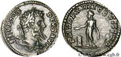 SEPTIME SEVERE (13/04/193-4/02/211) Lucius Septimius Severus Denier 206 N° brm_080035 Date : 206 Nom de l'atelier : Rome Métal : argent Diamètre : 19,00mm Axe des coins : 12h. Poids : 3,45g.   Etat de