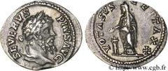SEPTIME SEVERE (13/04/193-4/02/211) Lucius Septimius Severus Denier 207 N° brm_080049 Date : 207 Nom de l'atelier : Rome Métal : argent Diamètre : 17mm Axe des coins : 6h. Poids : 3,19g. Degré de rare