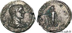 GETA (06/198-26/02/212) Lucius puis Publius Septimius Geta César (06/198-fin209) Denier 207 N° brm_080054 Date : 207 Nom de l'atelier : Rome Métal : argent Diamètre : 19mm Axe des coins : 6h. Poids : 