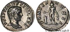 GETA (06/198-26/02/212) Lucius puis Publius Septimius Geta César (06/198-fin209) Denier 208 N° brm_080066 Date : 208 Nom de l'atelier : Rome Métal : argent Diamètre : 18,5mm Axe des coins : 6h. Poids 