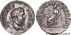 SEPTIME SEVERE (13/04/193-4/02/211) Lucius Septimius Severus Denier 209 N° brm_080073 Date : 209 Nom de l'atelier : Rome Métal : argent Diamètre : 18,50mm Axe des coins : 11h. Poids : 3,79g. Etat de c