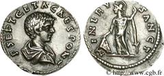 GETA (06/198-26/02/212) Lucius puis Publius Septimius Geta César (06/198-fin209) Denier 200-202 N° brm_080150 Date : 200-202 Nom de l'atelier : Laodicée Métal : argent Diamètre : 18,5mm Axe des coins 