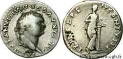 DOMITIEN (12/69-18/09/96) Titus Flavius Domitianus César sous Vespasien (12/69-24/06/79) Denier 79 N° brm_080186 Date : 79 Nom de l'atelier : Rome Métal : argent Diamètre : 17mm Axe des coins : 6h. Po