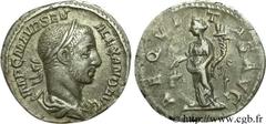 ALEXANDRE SEVERE (10/05/221-22/03/235) Marcus Aurelius Severus Alexander Auguste (13/03/222-22/02/235) Denier 226 N° brm_081685 Date : 226 Nom de l'atelier : Rome Métal : argent Diamètre : 18mm Axe de