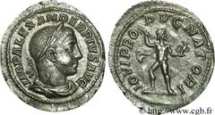 ALEXANDRE SEVERE (10/05/221-22/03/235) Marcus Aurelius Severus Alexander Auguste (13/03/222-22/02/235) Denier 232 N° brm_081738 Date : 232 Nom de l'atelier : Rome Métal : argent Diamètre : 21mm Axe de