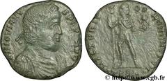 JOVIEN (27/06/363-17/02/364) Flavius Claudius Jovianus Double maiorina, (GB, ئ 1) 363-364 N° brm_081929 Date : 363-364 Nom de l'atelier : Thessalonique Métal : cuivre Diamètre : 25,5mm Axe des coins :