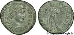VALENS (28/03/364-9/08/378) Flavius Valens Demi-maiorina, (PB, ئ 3) 364-365 N° brm_092636 Date : 364-365 Nom de l'atelier : Thessalonique Métal : cuivre Diamètre : 18mm Axe des coins : 5h. Poids : 2,0