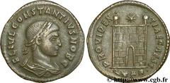 CONSTANCE II (8/11/324-3/11/361) Flavius Julius Valerius Constantius César (8/11/324-9/09/337) Centenionalis ou nummus 324-325 N° brm_095679 Date : 324-325 Nom de l'atelier : Arles Métal : cuivre Diam