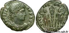 CONSTANS (25/12/335-18/01/350) Flavius Julius Constans Auguste (9/09/337-18/01-350) Centenionalis ou nummus 337-340 N° brm_095724 Date : 337-340 Nom de l'atelier : Siscia Métal : cuivre Diamètre : 16,